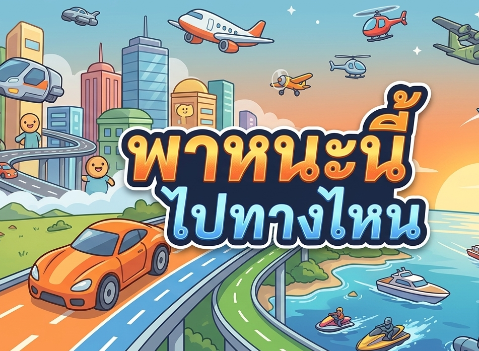 พาหนะนี้ไปทางไหน...