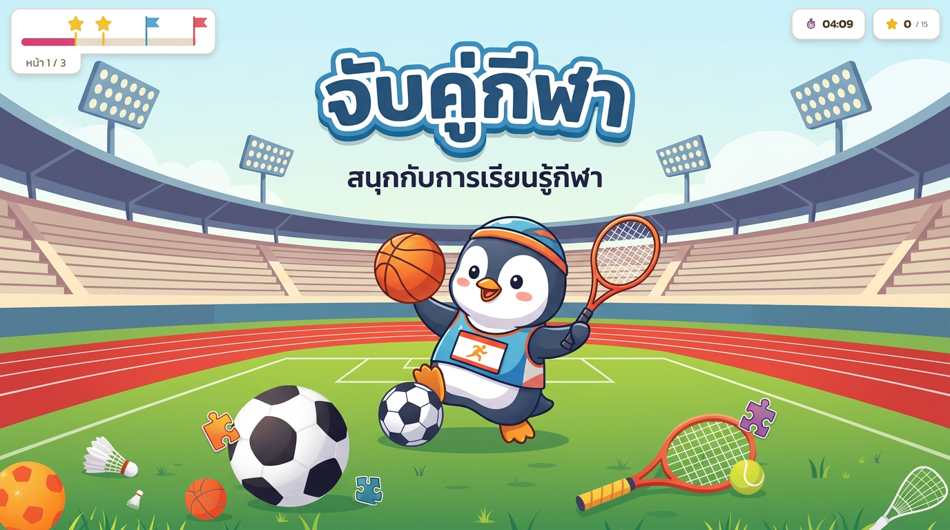 เกมจับคู่กีฬา