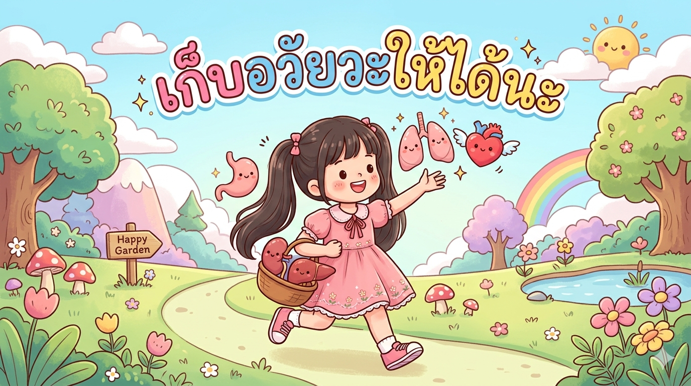 เก็บอวัยวะให้ได้นะ